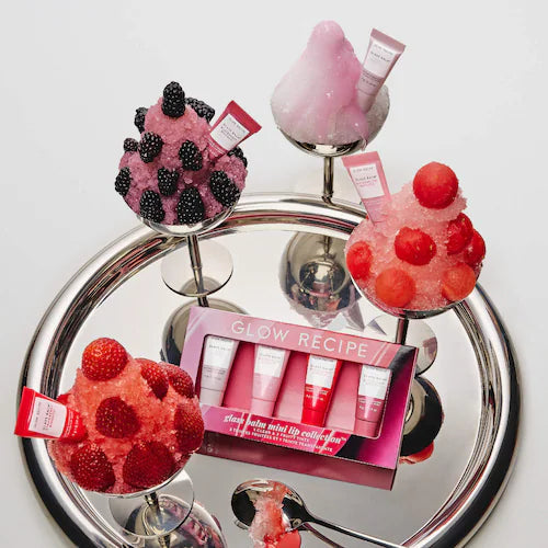 Mini Glass Balm Lip Collection Gift Set - GLAM MODA