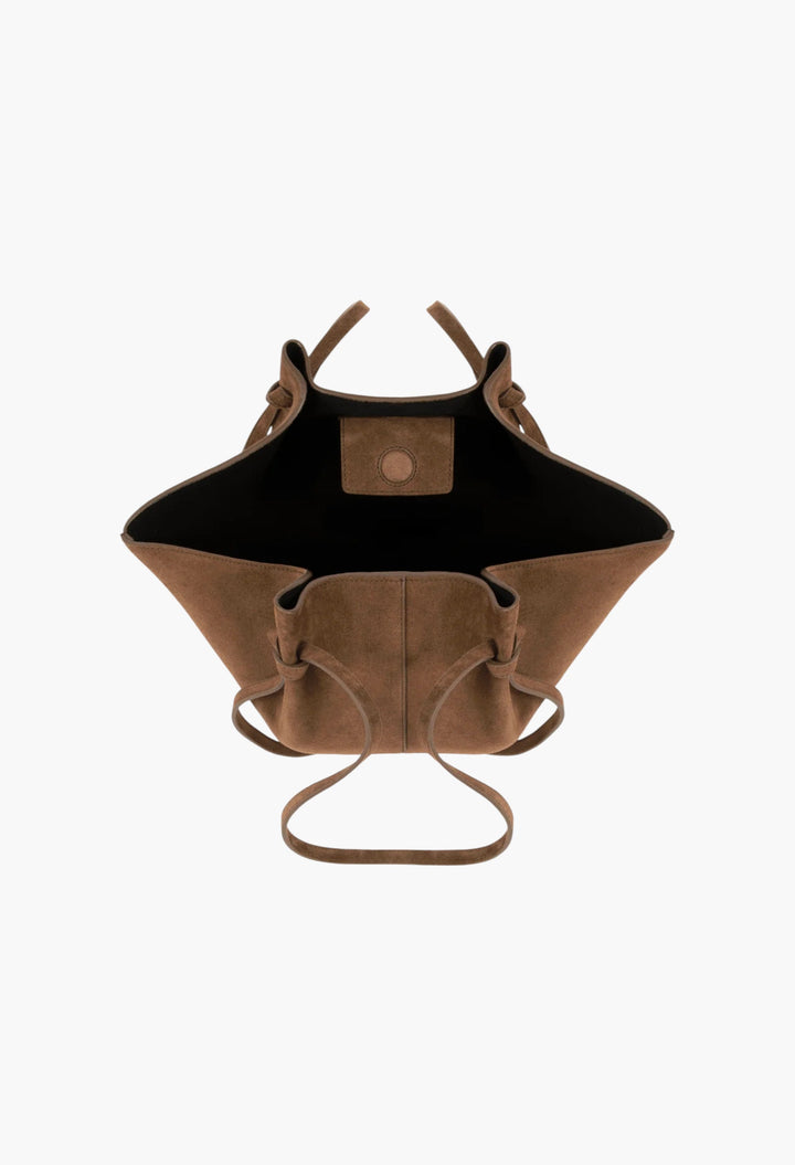 Mochi Tote Bag - Crafted From Magenta Suede - GLAM MODA