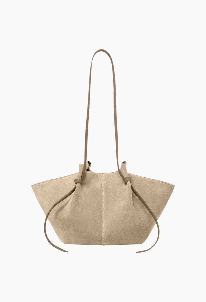 Mochi Tote Bag - Crafted From Magenta Suede - GLAM MODA