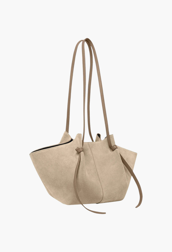 Mochi Tote Bag - Crafted From Magenta Suede - GLAM MODA