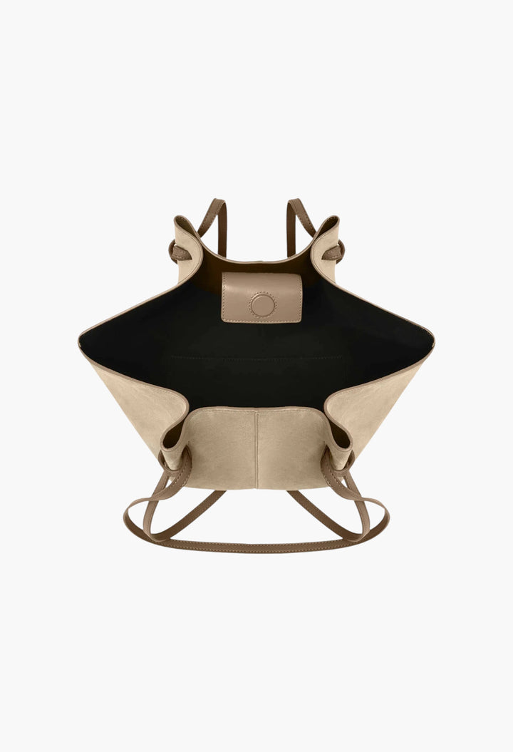 Mochi Tote Bag - Crafted From Magenta Suede - GLAM MODA