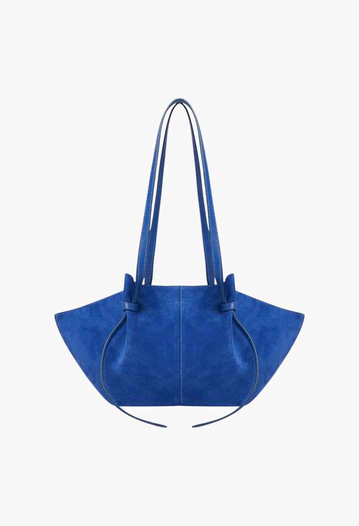 Mochi Tote Bag - Crafted From Magenta Suede - GLAM MODA