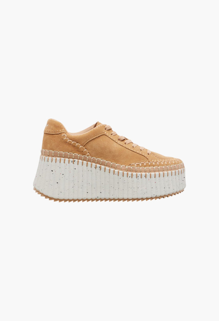 Nama Suede Platform Sneakers - GLAM MODA