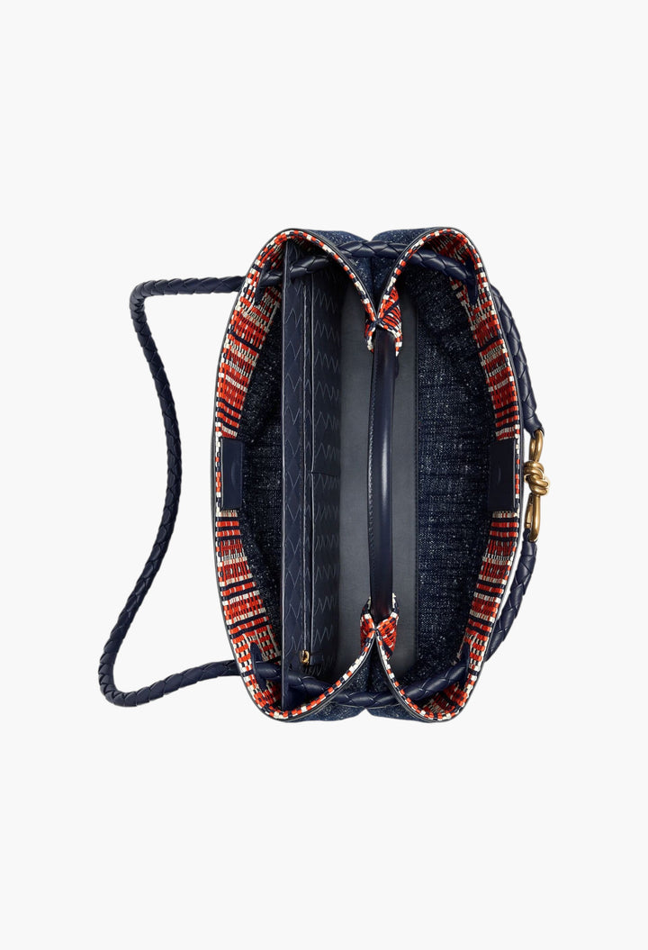 Navy/White/Orange - Andiamo - GLAM MODA
