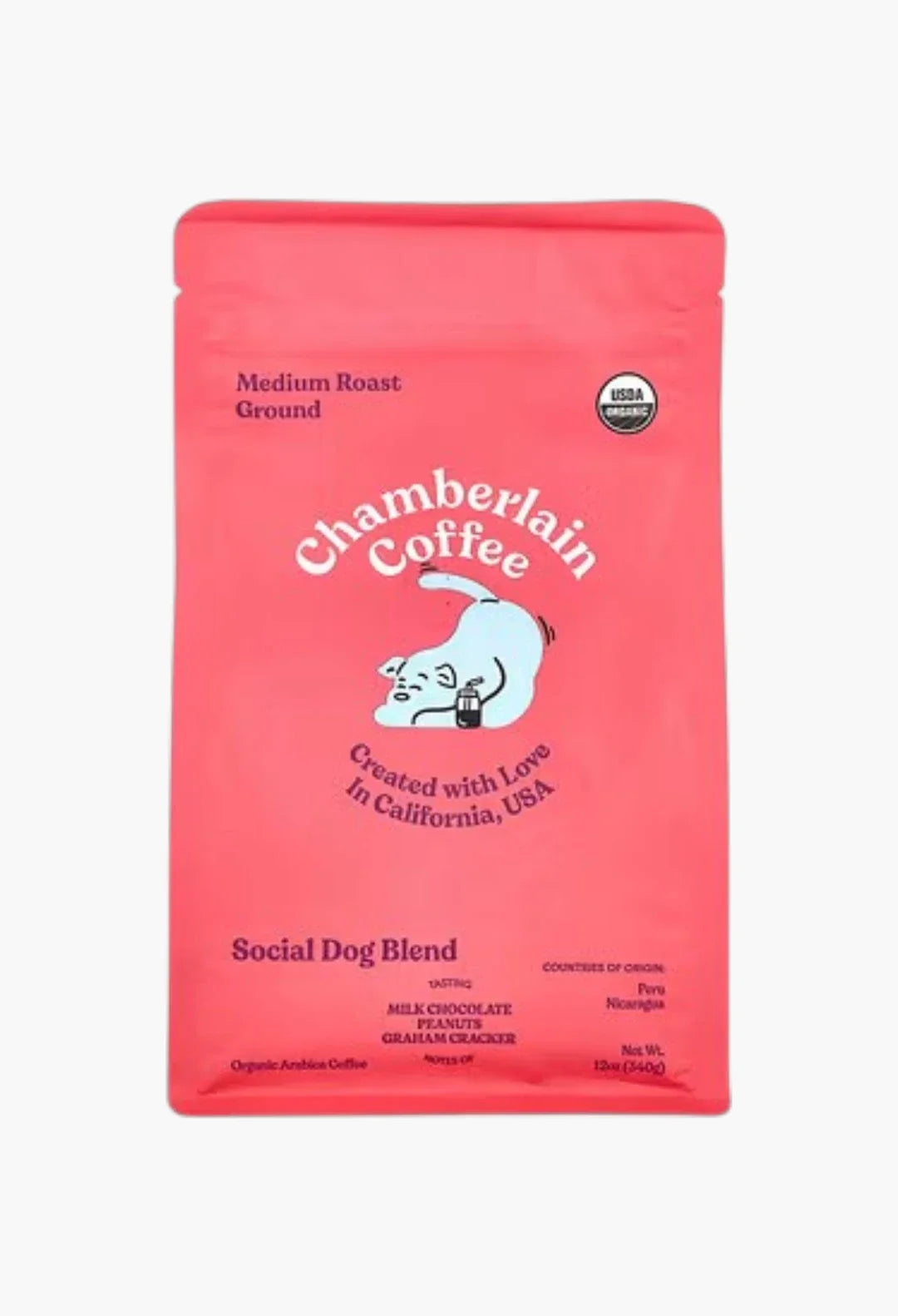 Social Dog Blend, Ground, Medium Roast
