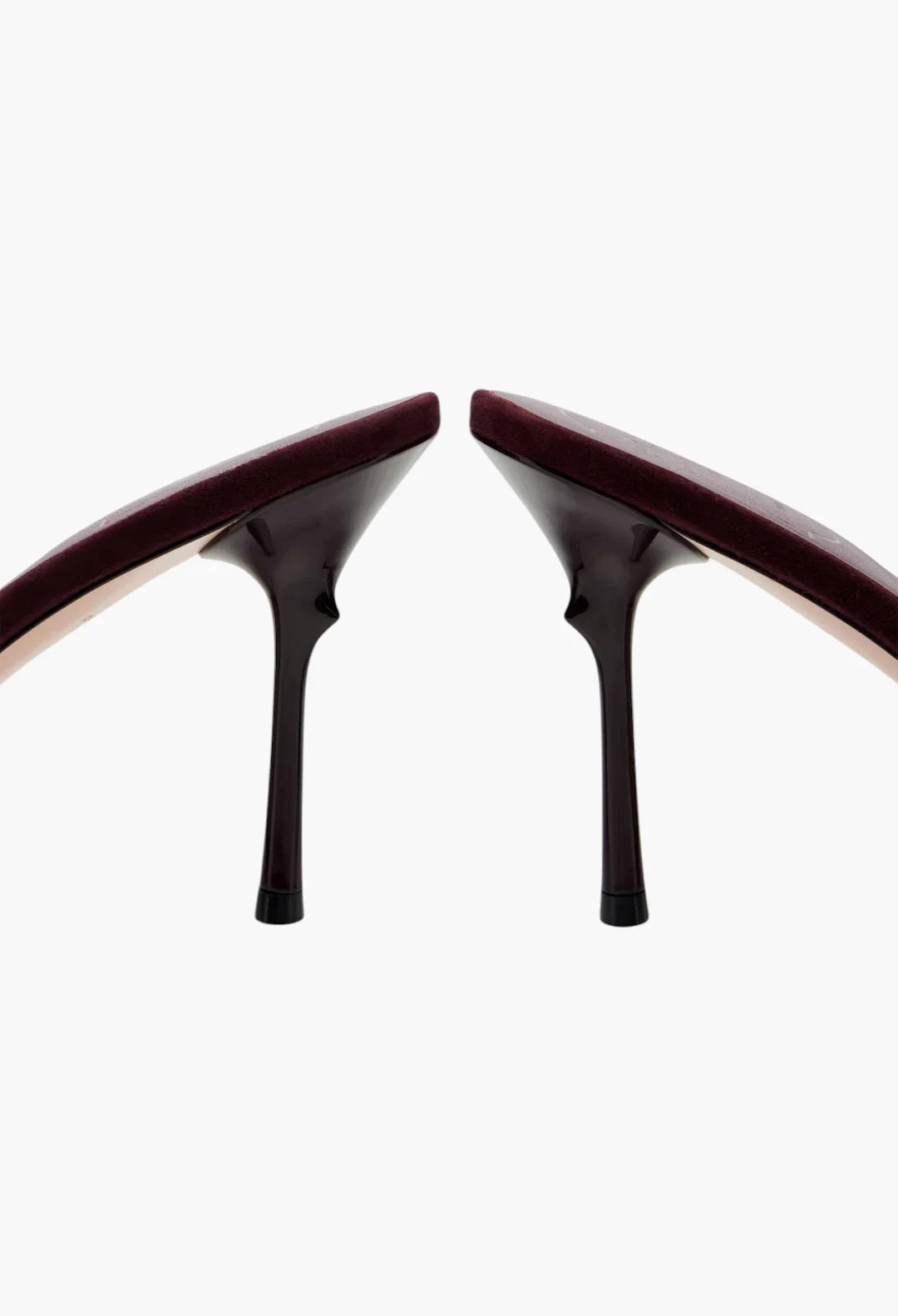 Rose Vivier suede mules