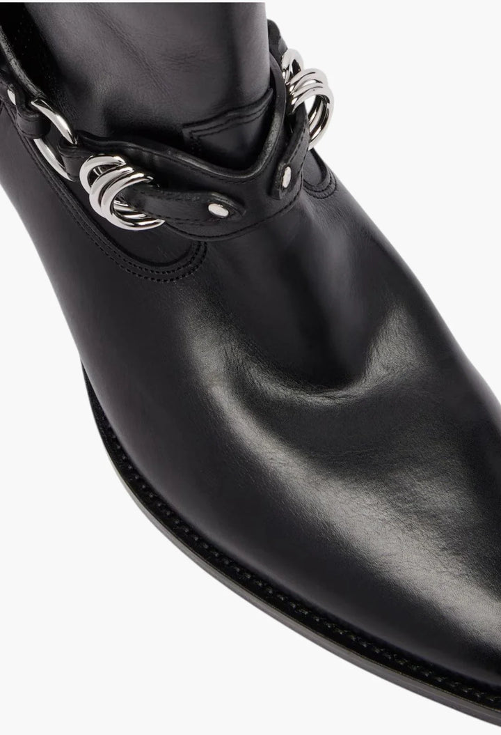 Duerto embellished leather cowboy boots