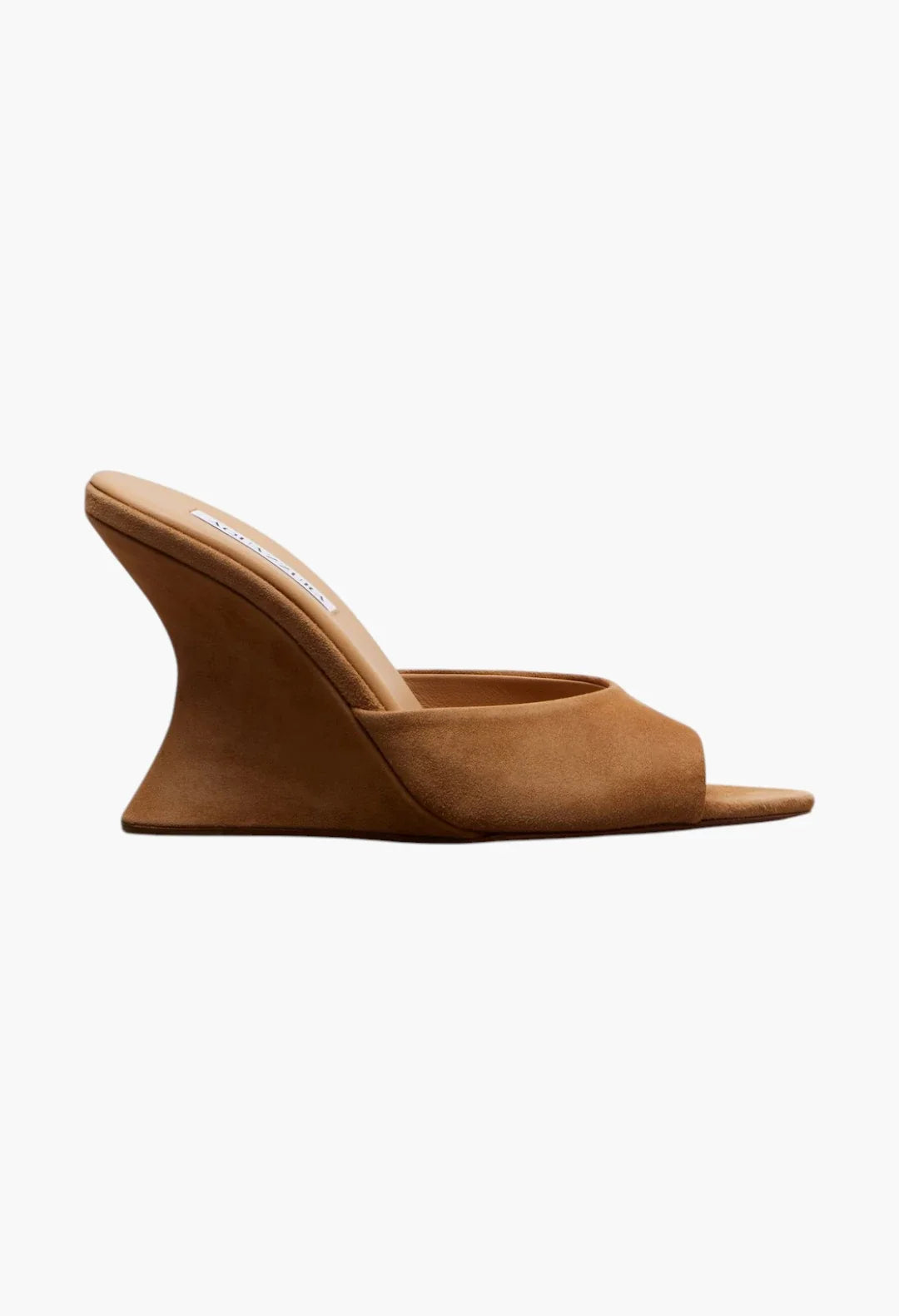 Bisous suede wedge mules