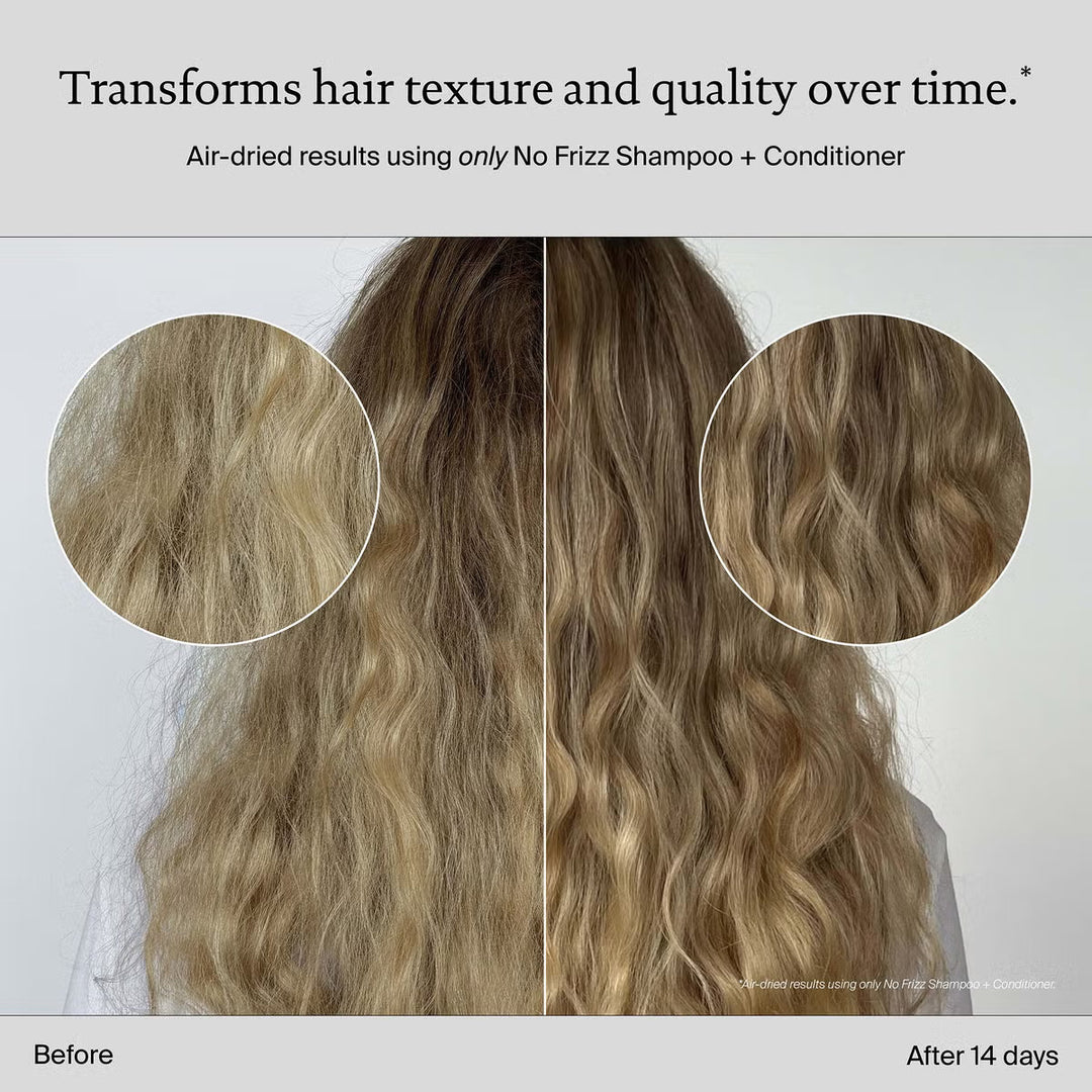 No Frizz Shampoo and Conditioner Bundle for Frizz Control, Smoothness and Shine - GLAM MODA