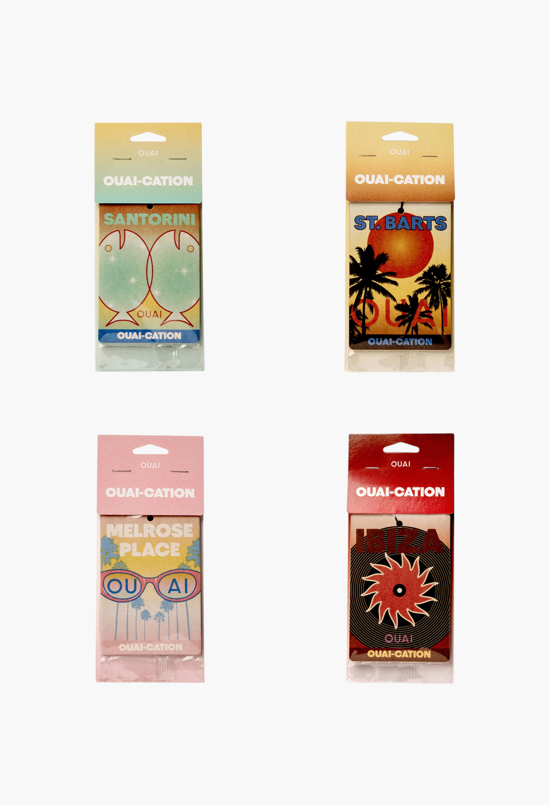 OUAI OUAI-CATION Air Fresheners - 4 Pack