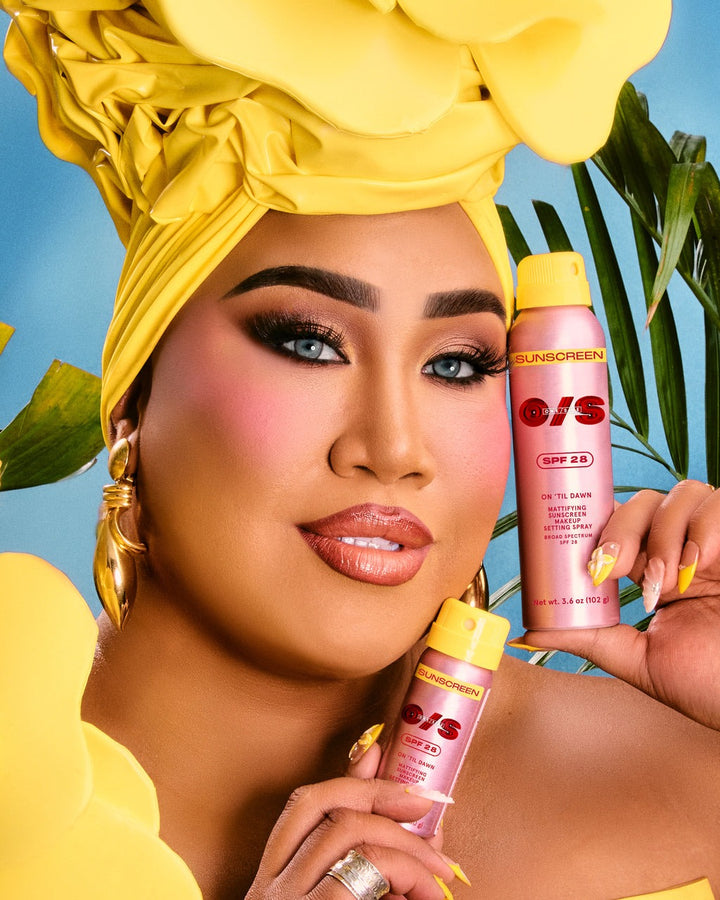 On ‘Til Dawn Mattifying Sunscreen Makeup Setting Spray SPF 28 Travel-Sized - GLAM MODA