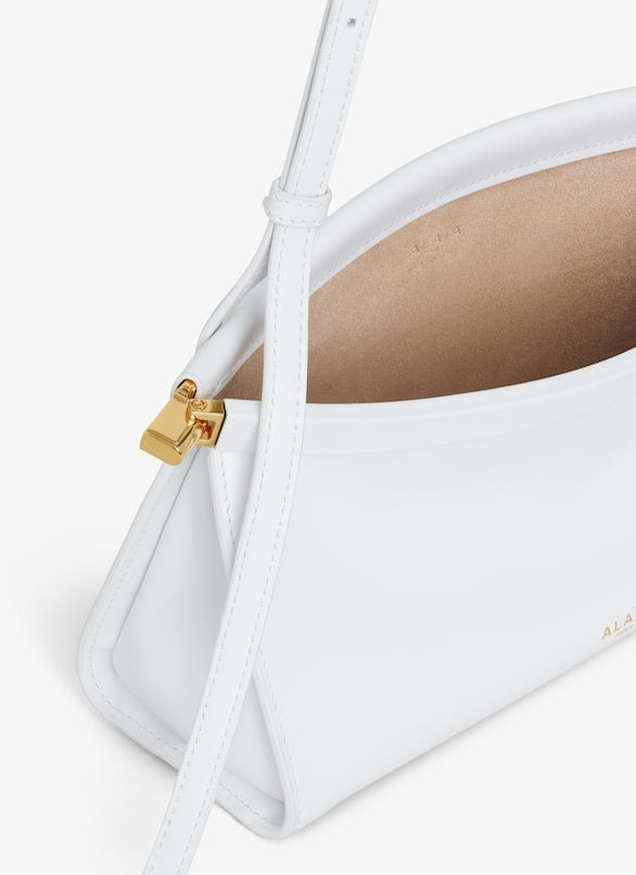 Le Click East West Small Bag In Leather - GLAM MODA