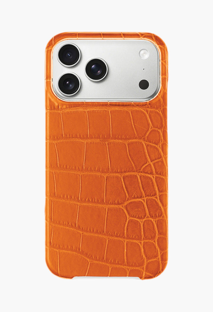 iPhone 17 Pro Classic Case Alligator - GLAM MODA