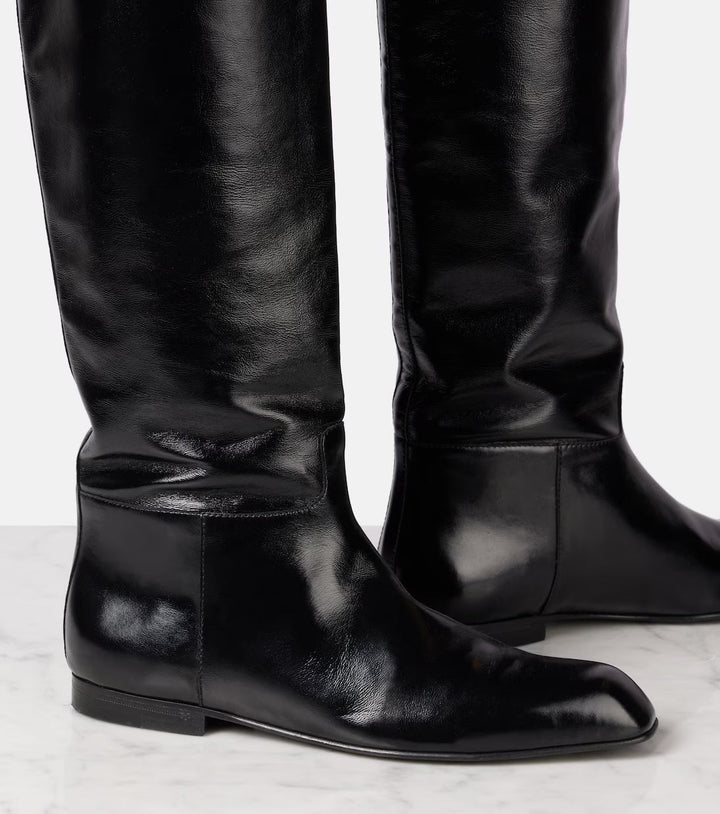 Colt leather knee-high boots