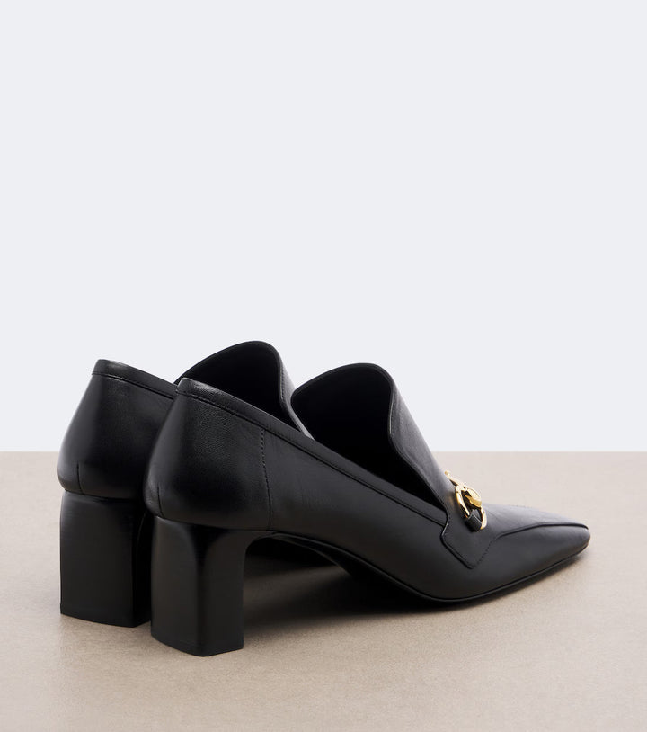 Galleria Horsebit leather loafer pumps