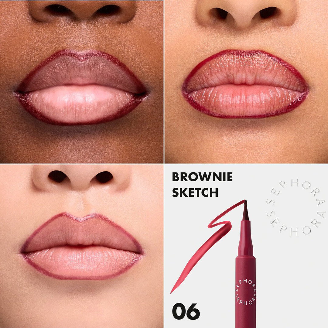 The Stain Edit Lip Tint Felt Liner Trio