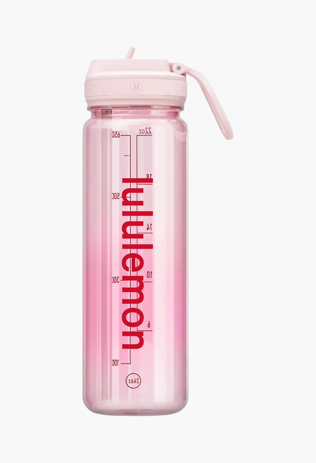 Back to Life Clear Bottle 24oz Straw Lid