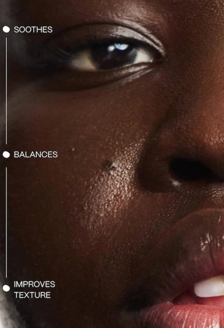 Soothing priming milk with rice water