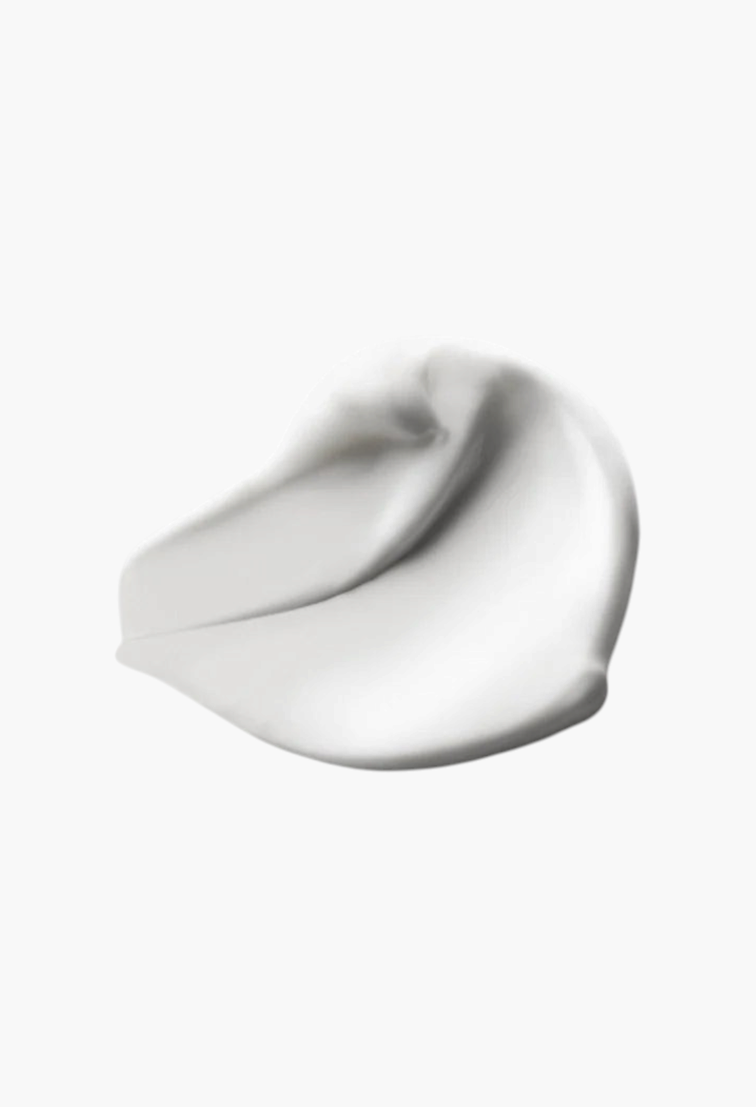 A smooth white cream swatch of GLAM MODA Portofino '97 Body Lotion, showing a rich and nourishing texture.