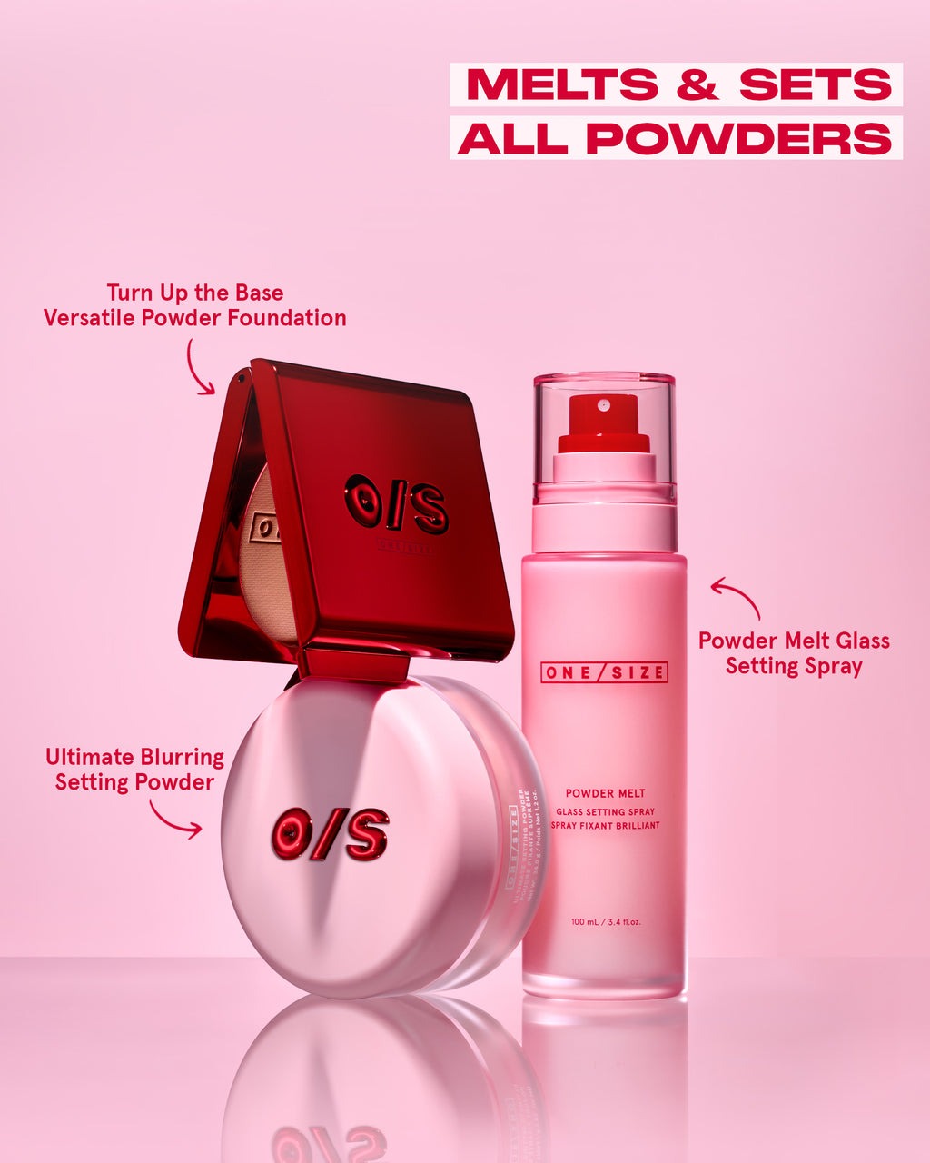 Powder Melt Glass Setting Spray - GLAM MODA