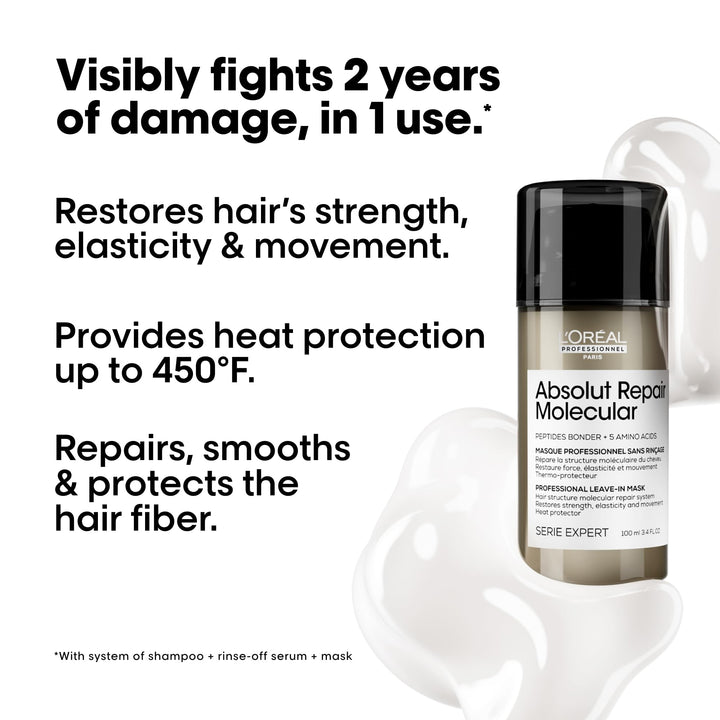 Pro Serie Expert Absolut Repair Molecular Leave-In Mask - GLAM MODA