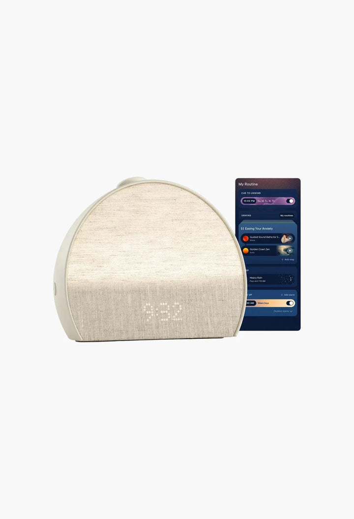 Restore 3 Smart Sunrise Alarm Clock Sound Machine Screen-Free Bedroom Sleep Guide