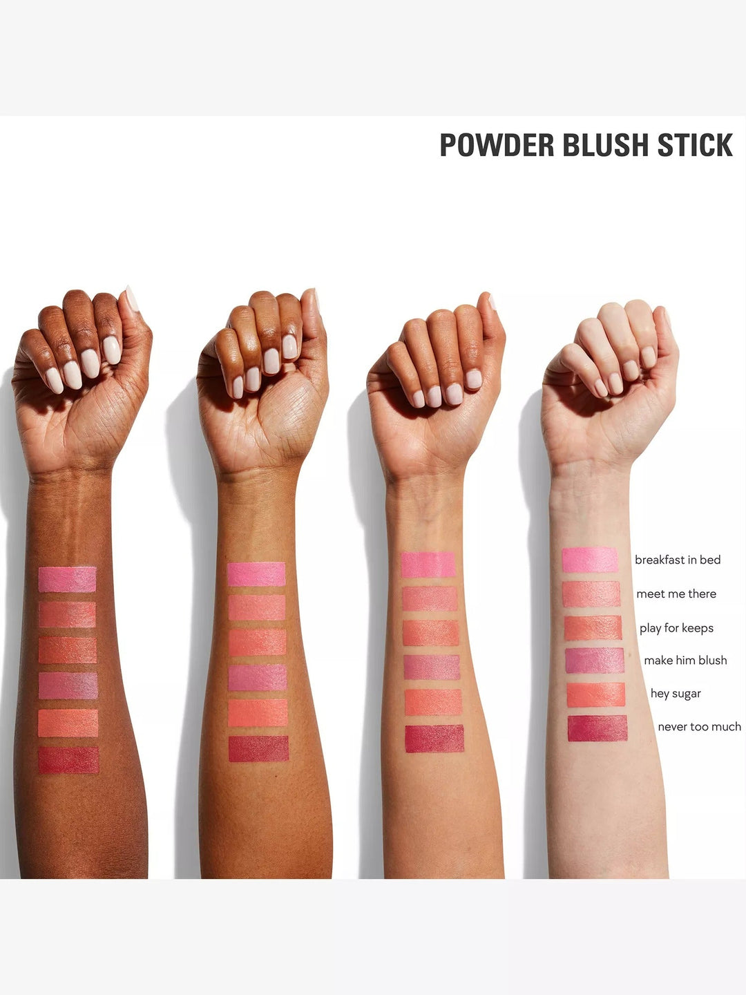 Powder Blush Stick Cream Blush 12g - GLAM MODA