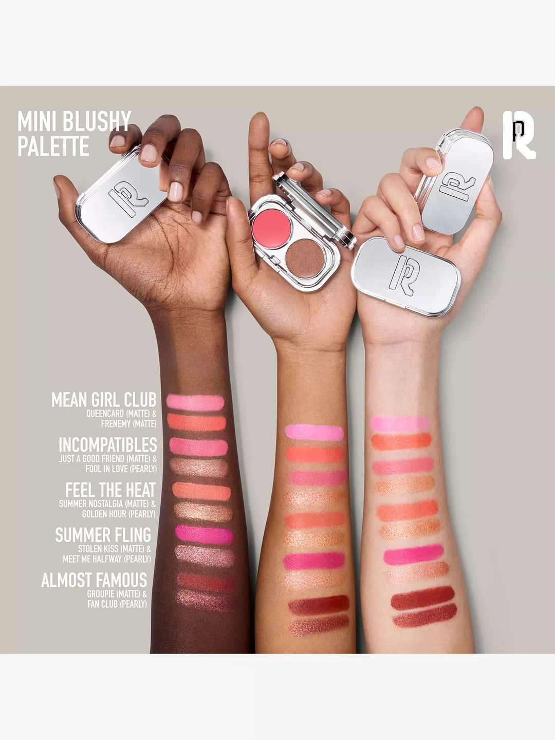 Mini Blushy Blush Pallet 5.5g - GLAM MODA