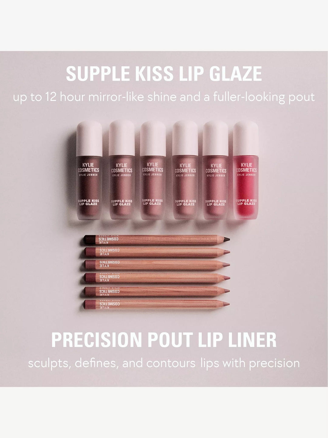 Glossy Lip Kit - GLAM MODA