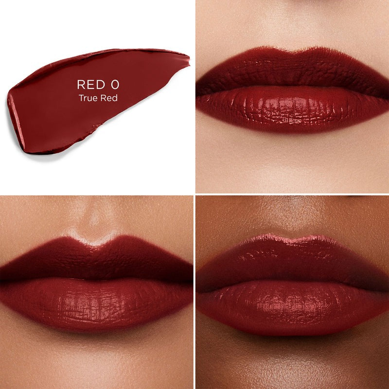 Red 0 - Unlocked Satin Creme Lipstick - GLAM MODA