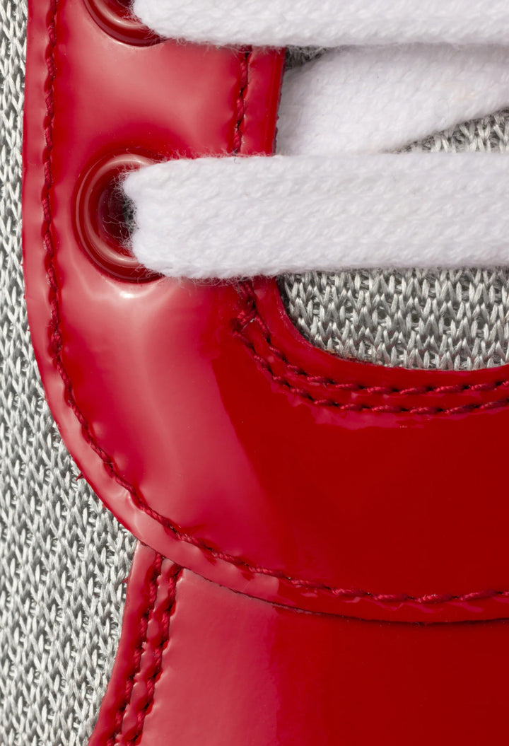 Red - Prada America's Cup Biker Fabric Sneakers - GLAM MODA