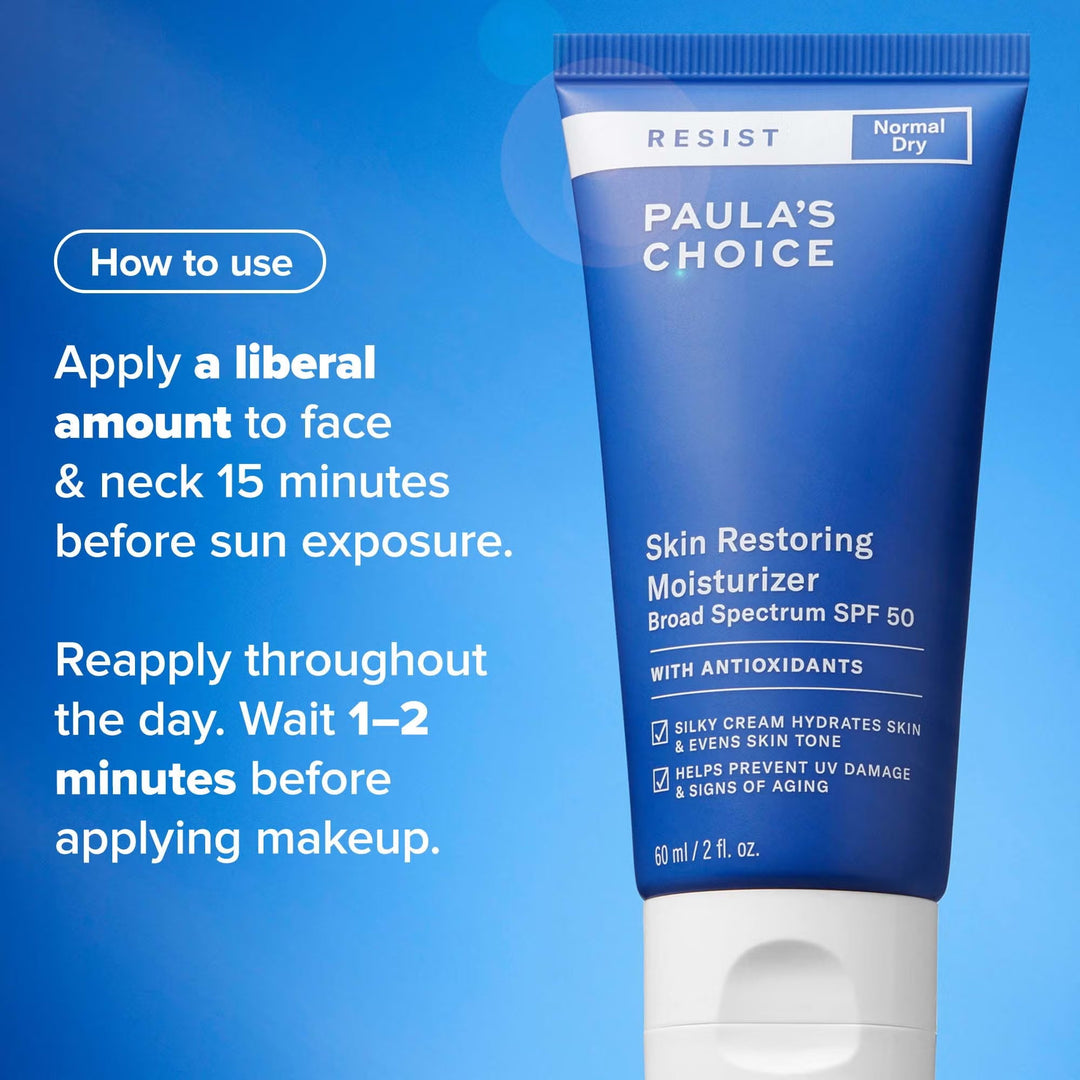Resist Anti-Ageing Skin Restoring Moisturizer SPF 50 - GLAM MODA