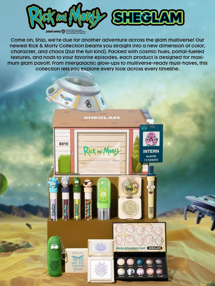 Rick and Morty X Sheglam Pickle Rick No-Rinse Hand Cleanser Spray