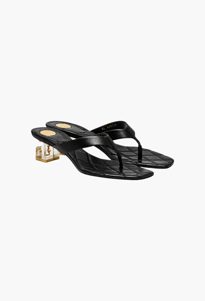 Sip Cassandre leather thong sandals
