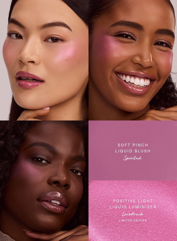 Rare Beauty Violet Faves Mini Cheek & Lip Trio