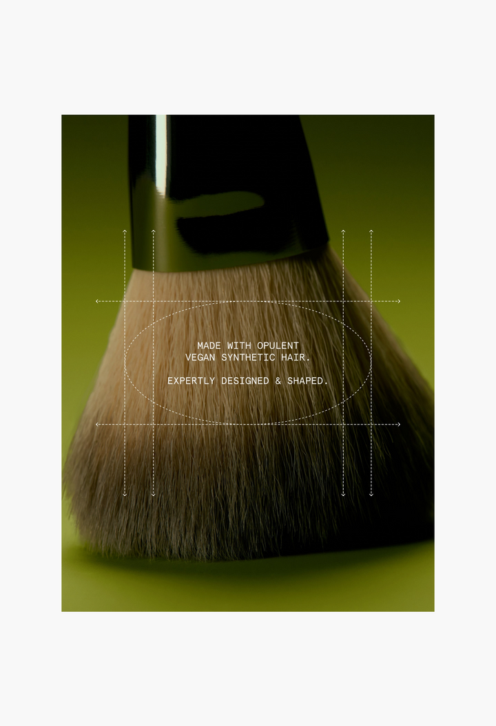 Ciele Cosmetics The Dual-Ended Powder Bronze Brush