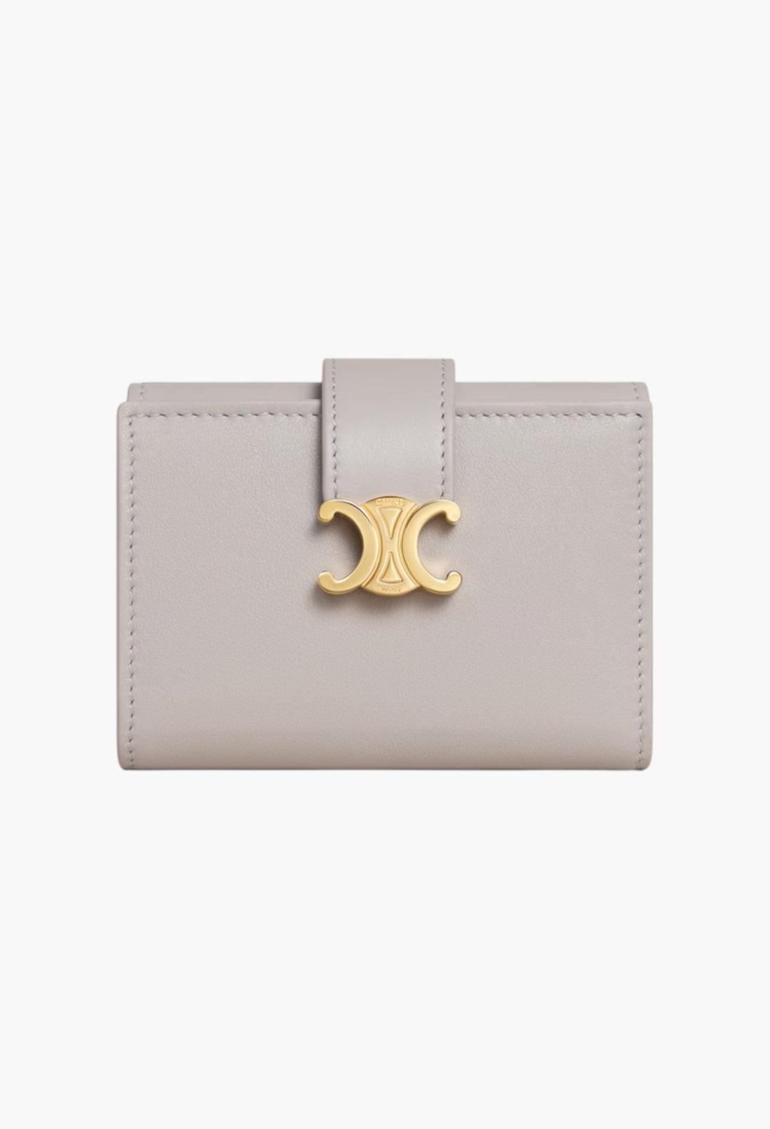 Fine Strap Wallet Nino In Supple Grained Calfskin - GLAM MODA
