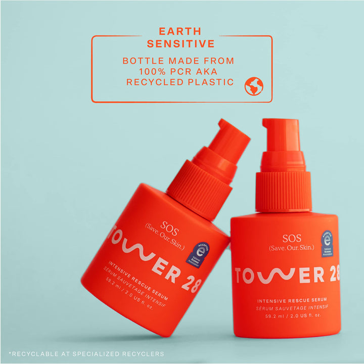 SOS Intensive Redness Relief Serum with Hypochlorous Acid - GLAM MODA