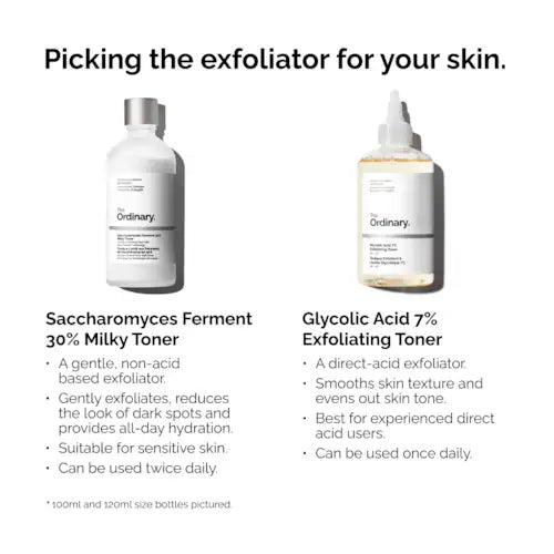 Saccharomyces Ferment 30% Milky Toner for Gentle Exfoliation and Hydration - GLAM MODA