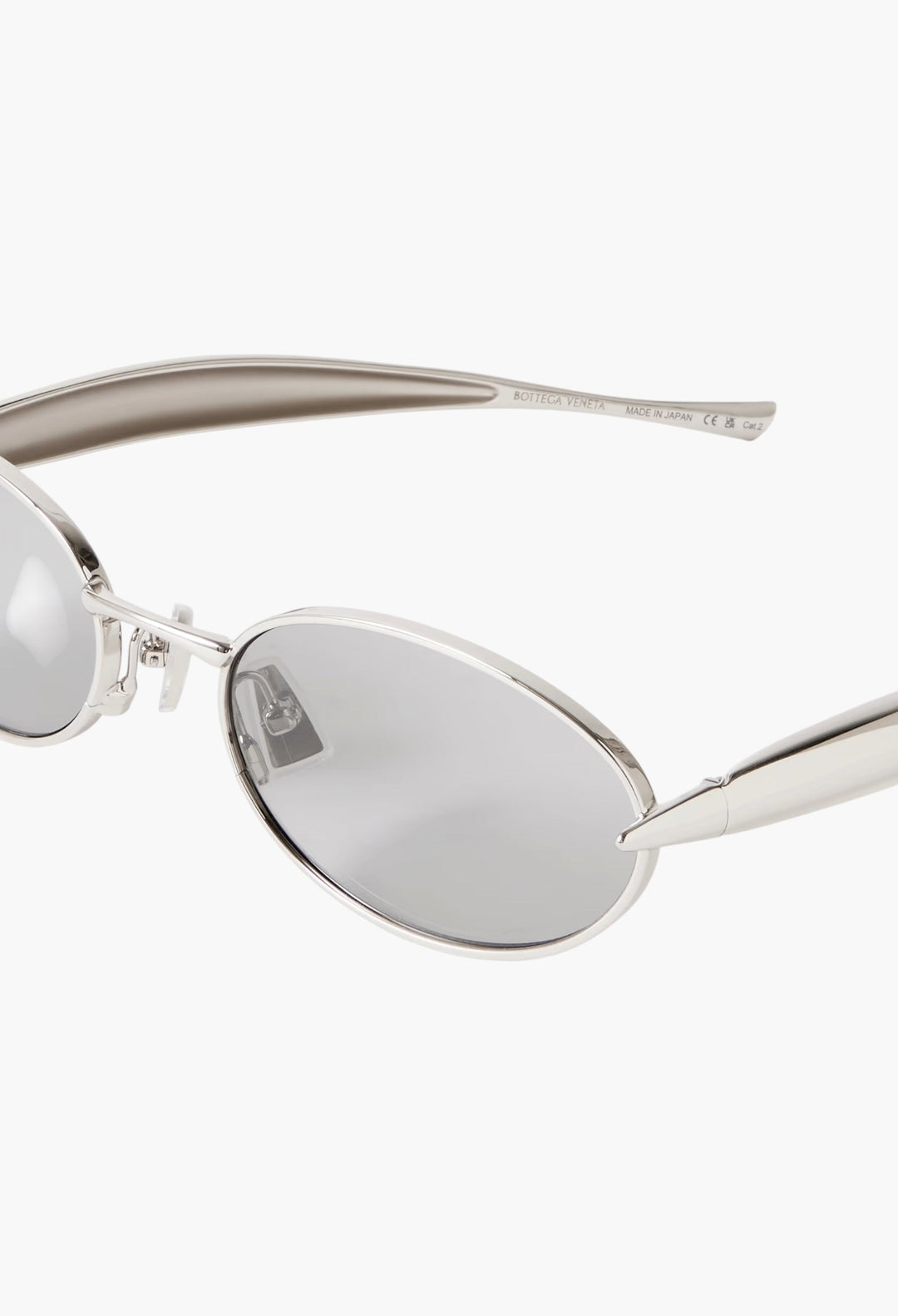 Sardine Oval-Frame Gold-Tone Sunglasses - GLAM MODA