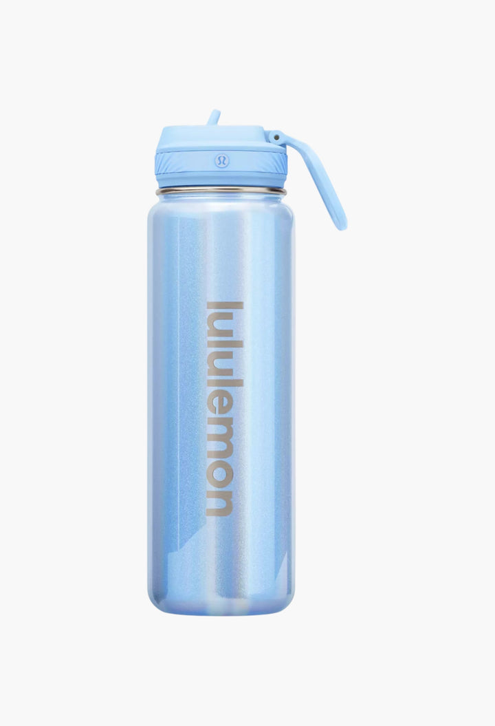 Back To Life Sport Bottle 24oz Straw Lid Iridescent - GLAM MODA