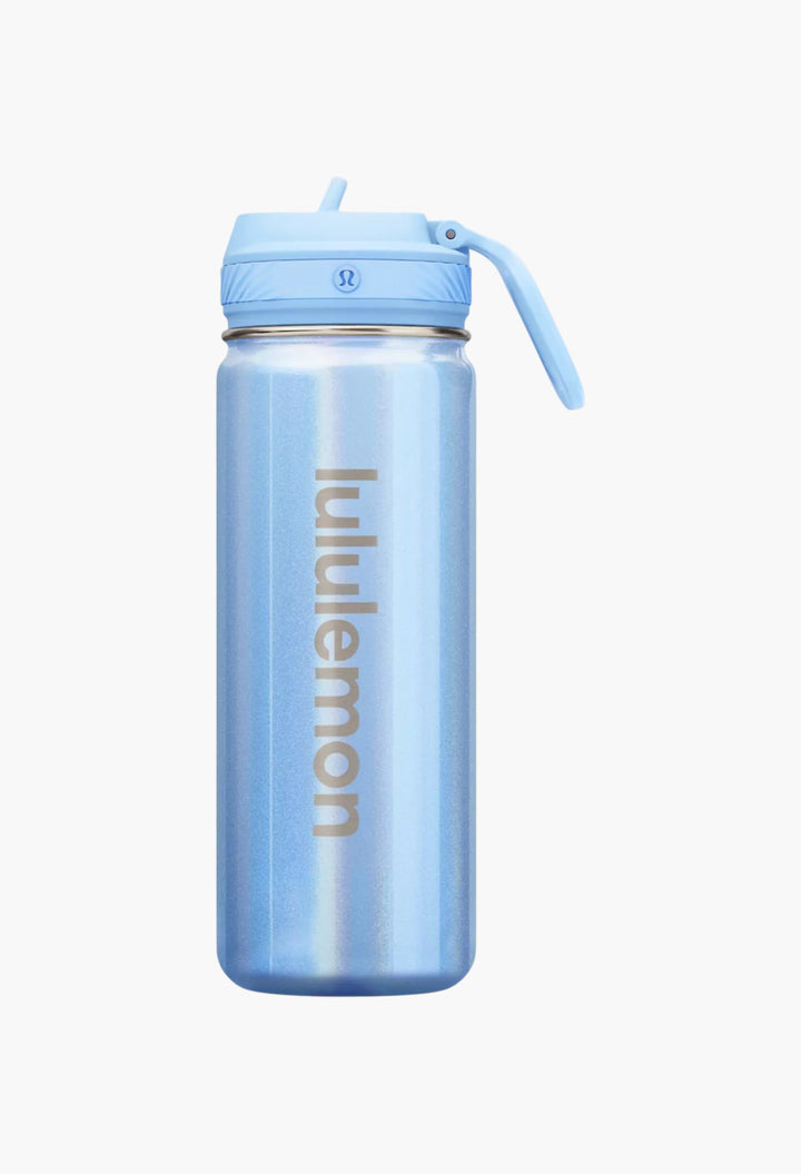 Back To Life Sport Bottle 18oz Straw Lid Iridescent - GLAM MODA