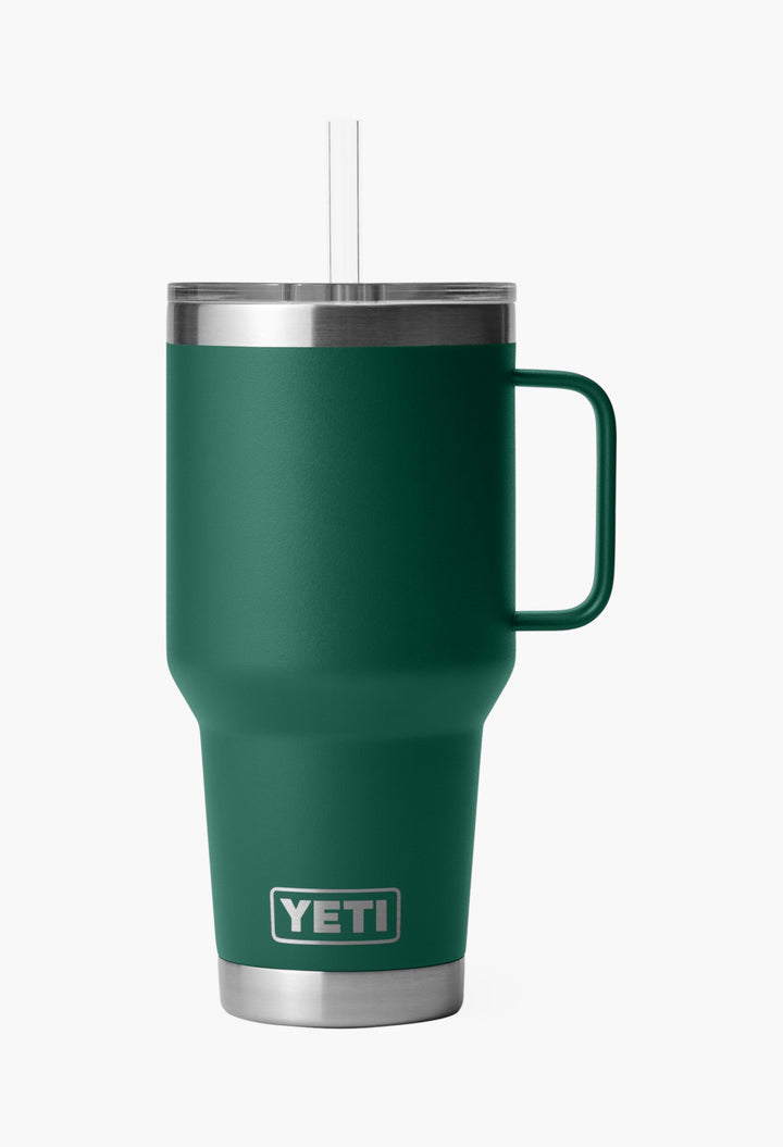 Straw Mug With Straw Lid - 35 Oz - GLAM MODA