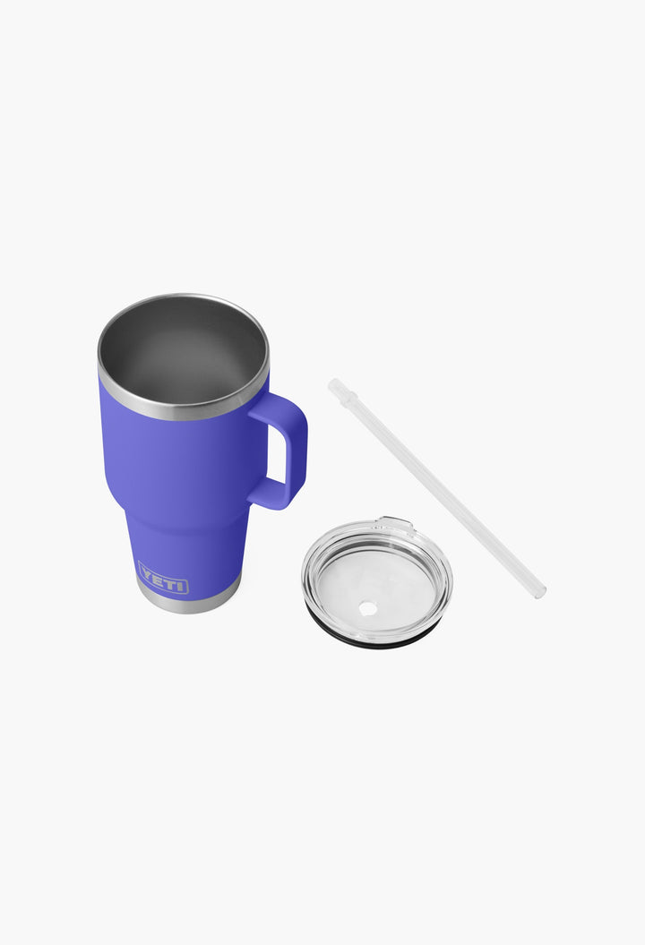 Straw Mug With Straw Lid - 35 Oz - GLAM MODA
