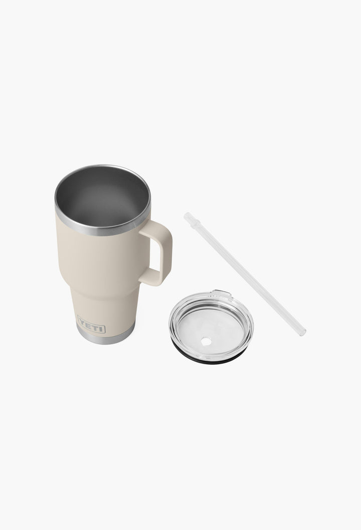 Straw Mug With Straw Lid - 35 Oz - GLAM MODA