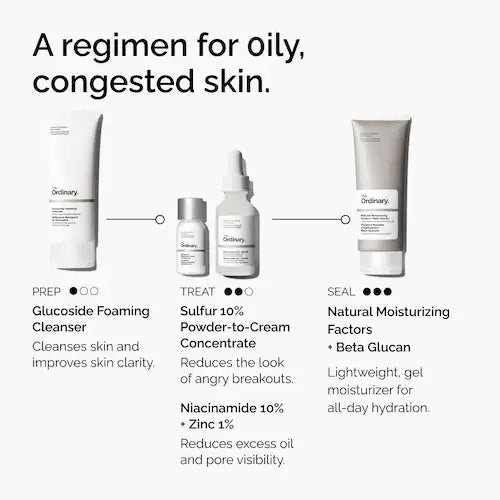 Sulfur 10% Powder-to-Cream Concentrate Acne Spot Treatment - GLAM MODA
