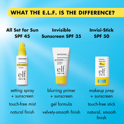 Suntouchable Invisi-Stick SPF 50 - GLAM MODA