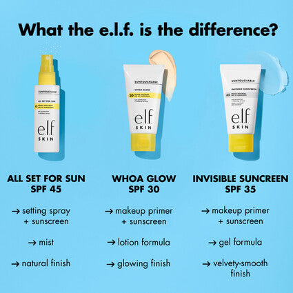 Suntouchable Invisible Sunscreen SPF 35 Mini - GLAM MODA