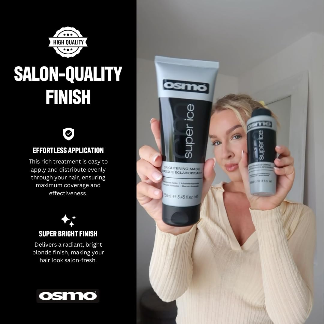 Super Ice Brightening Toning Mask For Blonde Hair - GLAM MODA