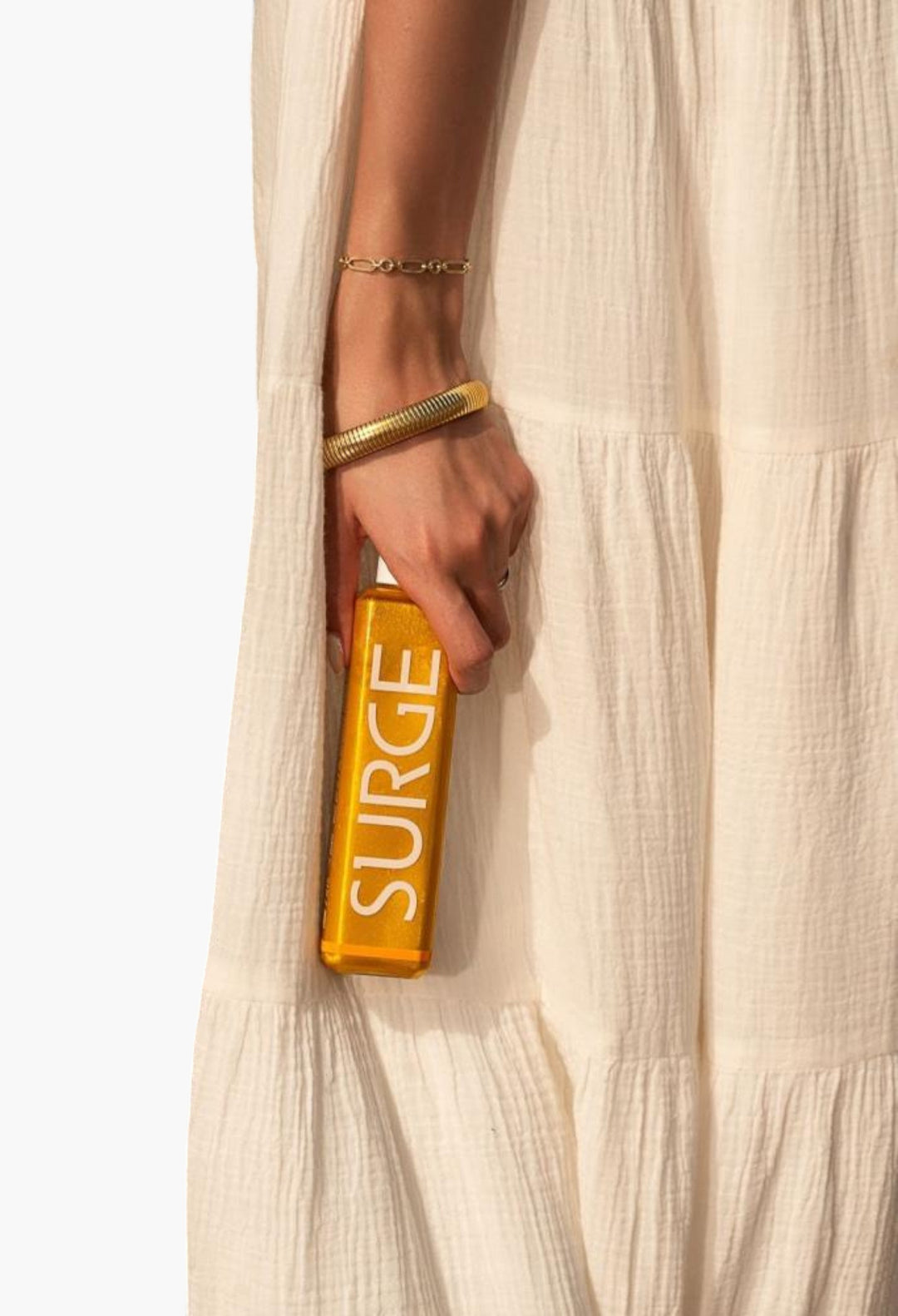 Tan Serge Glitter - Oil + 2 Bags + Bracelets